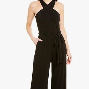 Tahiri ASL Criss Cross Neck Jumpsuit-ROYAL BLUE